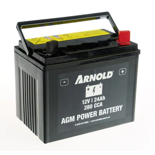 Batterie AZ106 - AGM U1R-280 SLA pour tracteur tondeuse, + terminal droite - Arnold Seulement Aujourd'hui