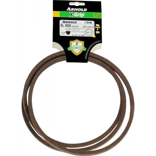 Courroie trapézoïdale X-Grip V de type 4L800 – Arnold Expédition Rapide