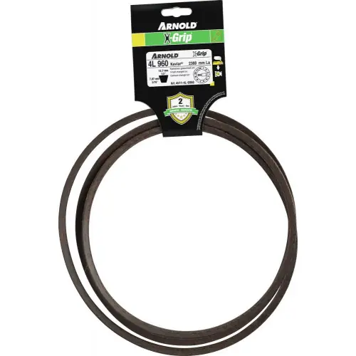 Courroie trapézoïdale X-Grip V de type 4L960 - Arnold Satisfait Ou Remboursé
