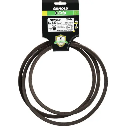 Courroie trapézoïdale X-Grip V de type 5L820 – Arnold Bon Marché