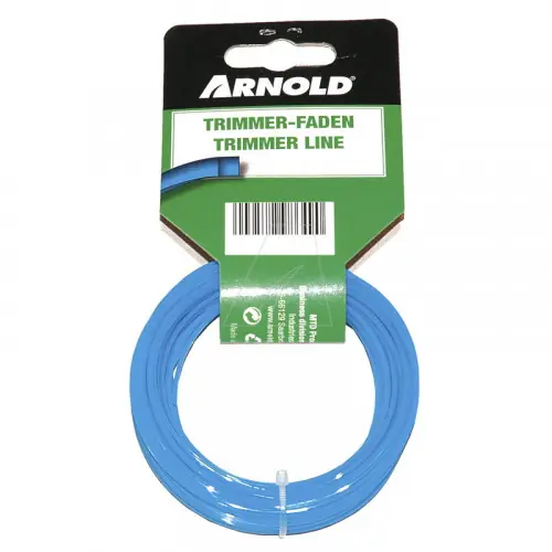 Authentique Fil de coupe-bordure carré en nylon 1,6 mm × 15 m – Arnold