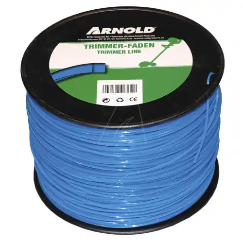 Livraison Express Fil de coupe-bordure carré en nylon 3,0 mm × 138 m – Arnold