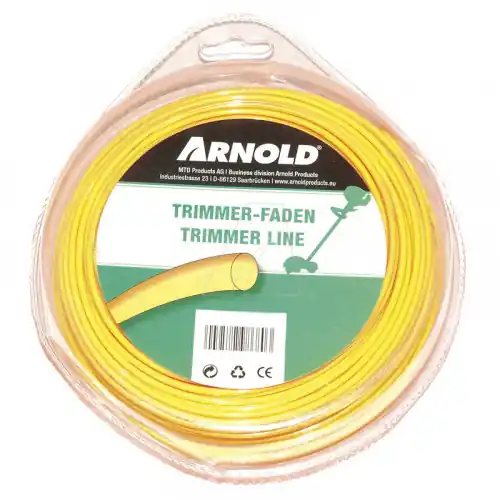 Produit De Marque Fil de coupe-bordure rond en nylon 3,0 mm × 52 m - Arnold