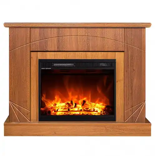 Cheminée électrique – Madeira & Lorance color – 1500W – Flamme 3 couleurs – Noisette – ArtFlame Pas Cher