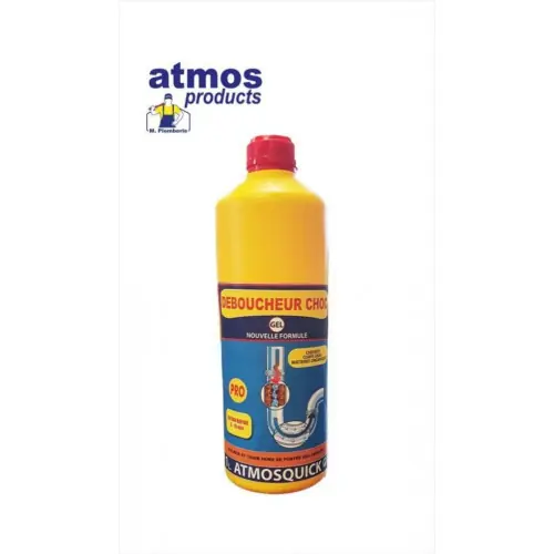 Déboucheur industriel toutes pièces 1314 ATMOS, 1 L – ATMOS Réduction