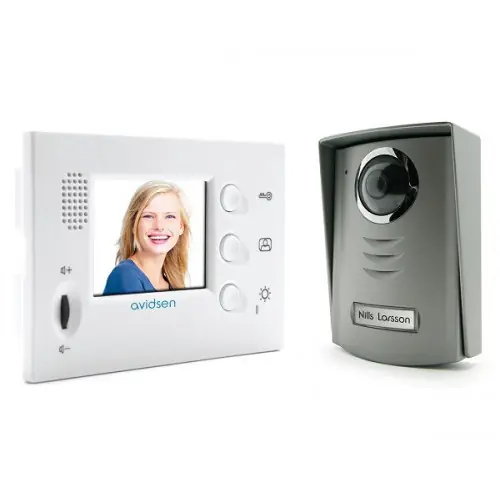 Interphone vidéo couleur à encastrer - Avidsen Top Vente