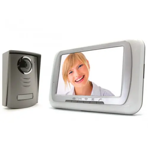 Produit De Marque Interphone vidéo couleur avec platine de rue - Avidsen