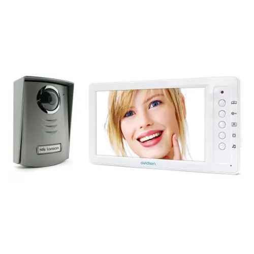 Offre Limitée Interphone vidéo couleur avec platine de rue - Avidsen