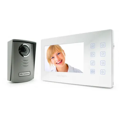 Meilleure Vente Interphone vidéo ultraplat (écran 7‘‘ - 2 fils) - Avidsen