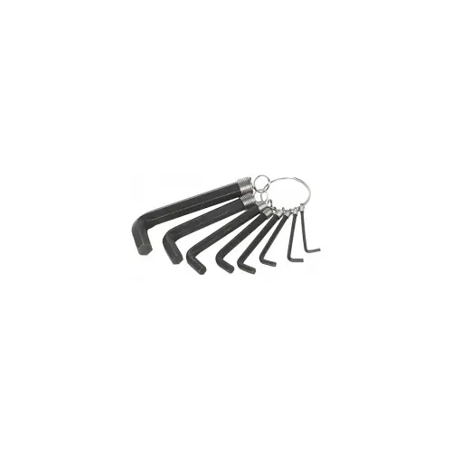 Cles 6 pans sur anneau 8 clés 2 / 3 / 4 / 5 / 5,5 / 6 / 8 / 10 mm. – AXIAN Prix Cassé