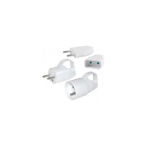 Fiches electriques plates et rondes Fiche plate femelle 2 pôles 6A – AXIAN Meilleur Prix
