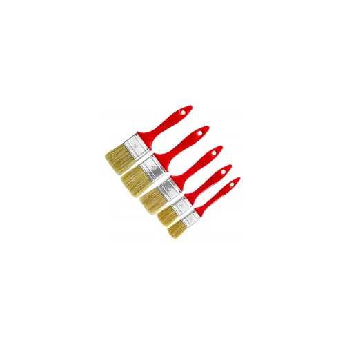 Achetez Aujourd&rsquo;hui Jeu de 5 pinceaux plats 20 – 30 – 40 – 50 (x2) mm – AXIAN