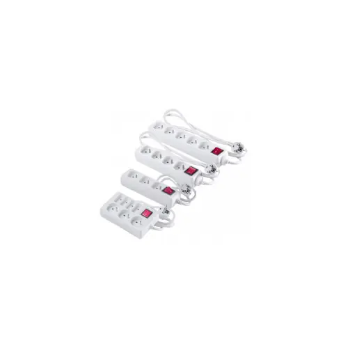 Promotion Saisonnière Multiprises avec interrupteur Bloc droit 4 prises 16A – AXIAN