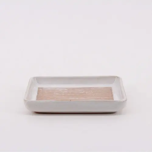 Porte-savon KARA beige AZAO – AZAO Offre Exclusive