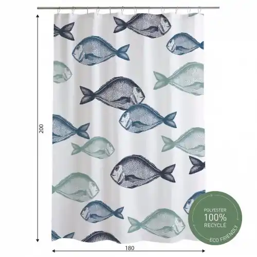 Rideau de douche 180 x 200 cm Antonin – AZAO Solde