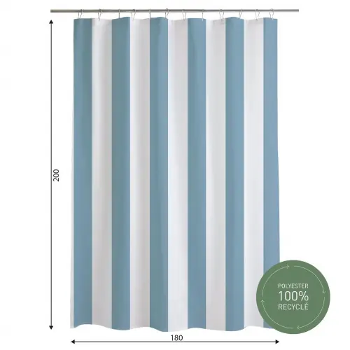 Rideau de douche 180 x 200 cm Gabin AZAO – AZAO Marque