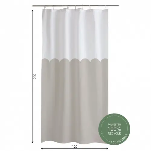 Bon Plan Rideau de douche Soan 120 x 200 cm – AZAO