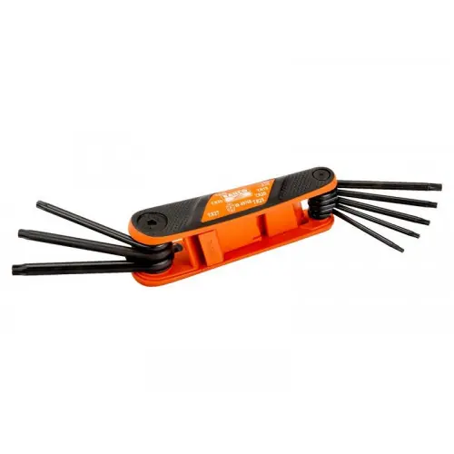 Jeu de 8 clés mâle torx courte, 9-10-15-20-25-27-30-40 mm – BAHCO Nouveauté