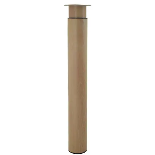 Pied table h705/1300xd102mm acier bois - BAR PLUS Prix Choc