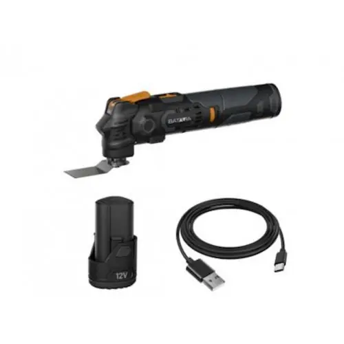 Outil multifonctions sans fil – Fixxpack 12V (avec batterie 2Ah et câble) – usage jardin et maison – Batavia Satisfait Ou Remboursé