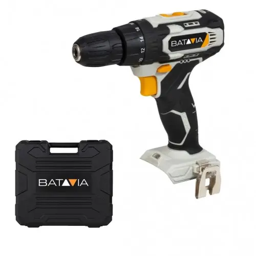 Perceuse visseuse sans fil 18V - Maxxpack - 2 vitesses - 18 positions de couple - Batavia Expédition Rapide