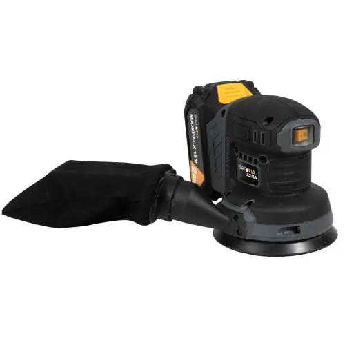 Usine Directe Ponceuse excentrique Brushless sans fil – Maxxpack 18V – 125 mm – vendue sans batterie ni chargeur – Batavia