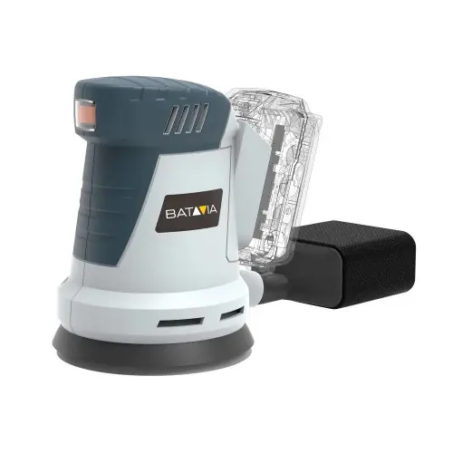 Ponceuse excentrique sans fil - Maxxpack 18V - Ø125 mm - vendue sans batterie ni chargeur - Batavia Authentique