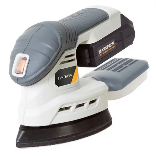 Ponceuse multifonction sans fil - Maxxpack 18V - vendue sans batterie ni chargeur - Batavia Satisfait Ou Remboursé