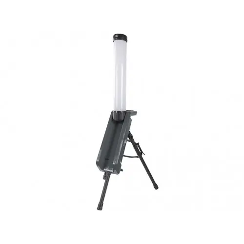 Nouvelle Collection Projecteur LED hybride - 18V 360° - lampe de chantier sur trépied - Batavia