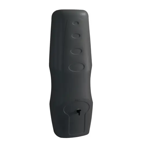 Haute Qualité Récuperateur à eau Profil 400L anthracite – couvercle, robinet, fixation et kit chéneau – Belli