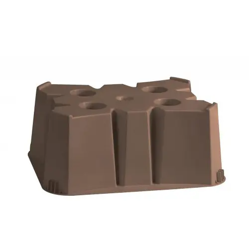 Récupérateur d‘eau BELLI rectangulaire taupe, 500 l – Belli Soldes