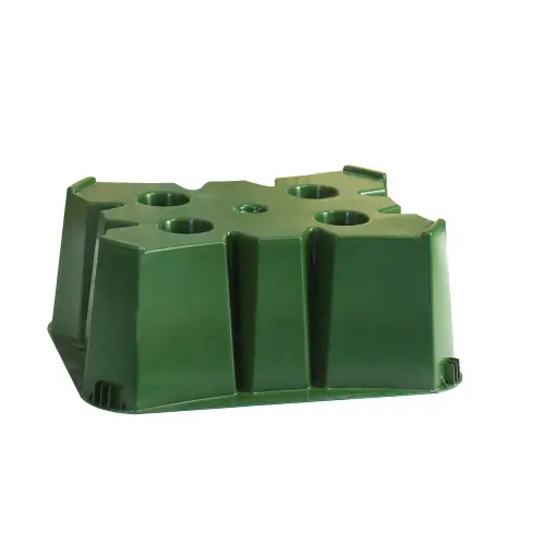 Socle pour récupérateur d‘eau BELLI rectangulaire vert - Belli Meilleur Prix