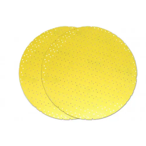 Pas Cher Abrasif perforé auto-agrippant – modèle P80 – 25 pièces – Ø225 mm – pour modèle HS1250 & série LHS – BergTecTool