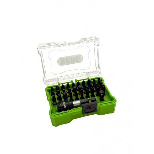 Vente Flash Coffret d’embouts de vissage 32 pièces avec porte-embout magnétique – 25 mm – BergTecTool