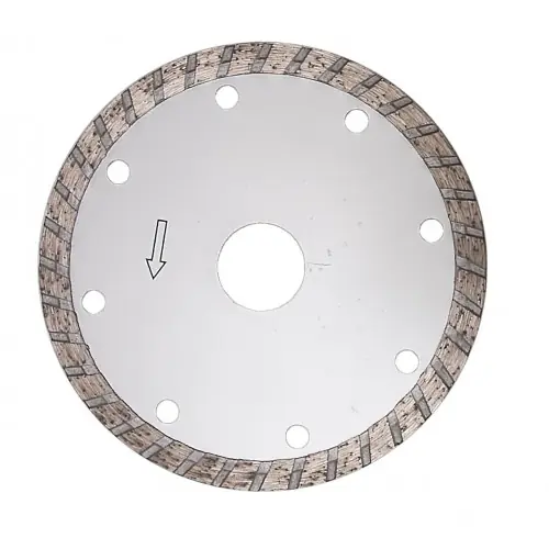 Disque diamant à segmentation turbo - Ø 180 mm - BergTecTool Offre Du Jour
