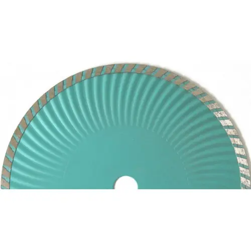 Disque diamant à segmentation turbo avec bord continu - Ø 115 mm - BergTecTool Commande En Gros