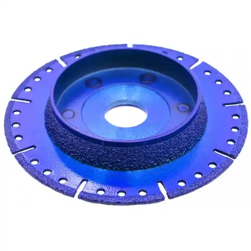 Disque diamant combiné Ø125 mm - coupe et chanfreinage - pour tubes PVC - BergTecTool Jusqu'à Épuisement Des Stocks