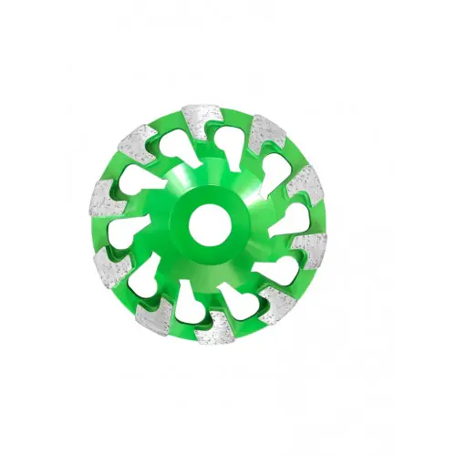 Plateau de ponçage diamant - Ø 130 mm - argent - BergTecTool Réduction