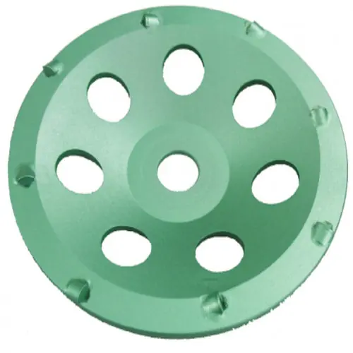 Plateau de ponçage diamant PKD - segmentation plate - Ø 180 mm - BergTecTool Remise