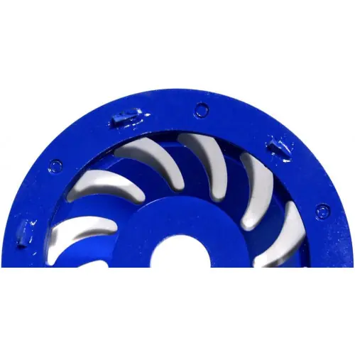 Plateau de ponçage diamant PKD – segmentation pointue – Ø 180 mm – BergTecTool Marque