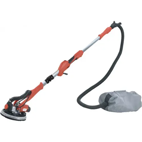 Ponceuse à longue manche - modèle LEDTMX LEDLHS 820 - 230V & 820W, - 1 vitesse - 600-1800 tr/min - Ø 225 mm - BergTecTool Produit De Marque