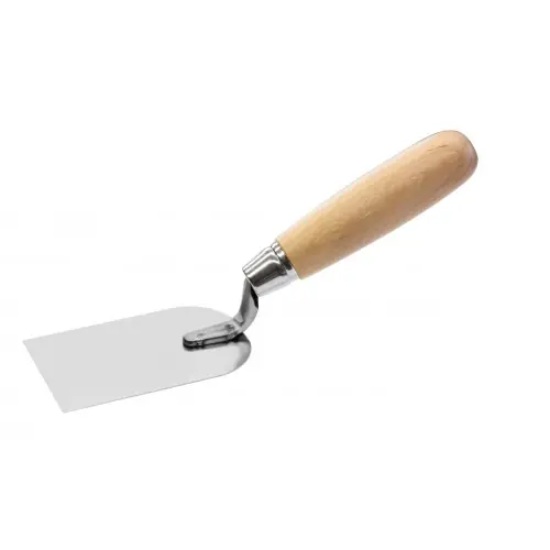 Usine Directe Spatule de plâtrier - inox - bois - 100 mm - BergTecTool