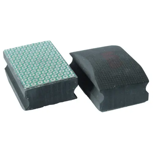 Tampon de ponçage manuel - modèle Bakélite K100 - fixation M14 - Ø100 x 46 mm - noir - BergTecTool Dernier Modèle