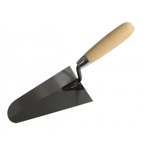 Truelle italienne - acier - ronde - bois - 180 mm - BergTecTool Vente Directe