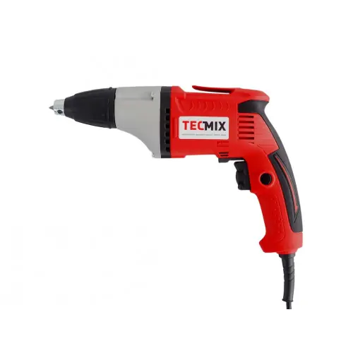 Produit De Marque Visseuse pour cloisons sèches - modèle TMX TBS550- 230V & 550W - 1 vitesse - 0-5500 RPM - Valise inclus - BergTecTool