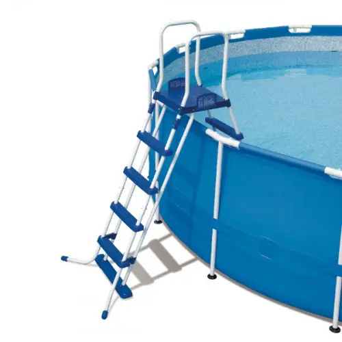 Echelle de piscine 2 x 4 marches + plateforme – BESTWAY Acheter En Ligne