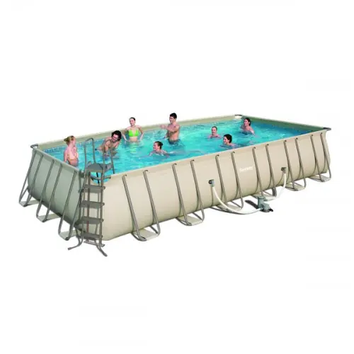 Achat Immédiat Kit Piscine autoportante rectangulaire Frame Pools 732 x 366 x 132 – BESTWAY