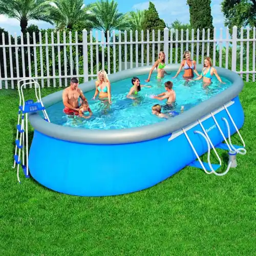 Produit De Marque Kit Piscine ovale "Fast Set" 610 x 366 x 122 cm - BESTWAY