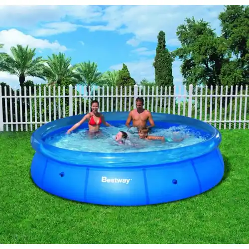 Offre Exclusive KIT Piscine ronde "Fast Set" Ø366 x 76 cm - BESTWAY