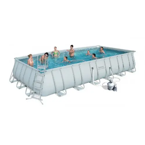 Paiement Sécurisé KIT Piscine "Steel Frame" 732 x 366 x 132cm + filtre à sable - BESTWAY